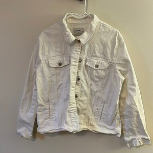 White Jean Jacket